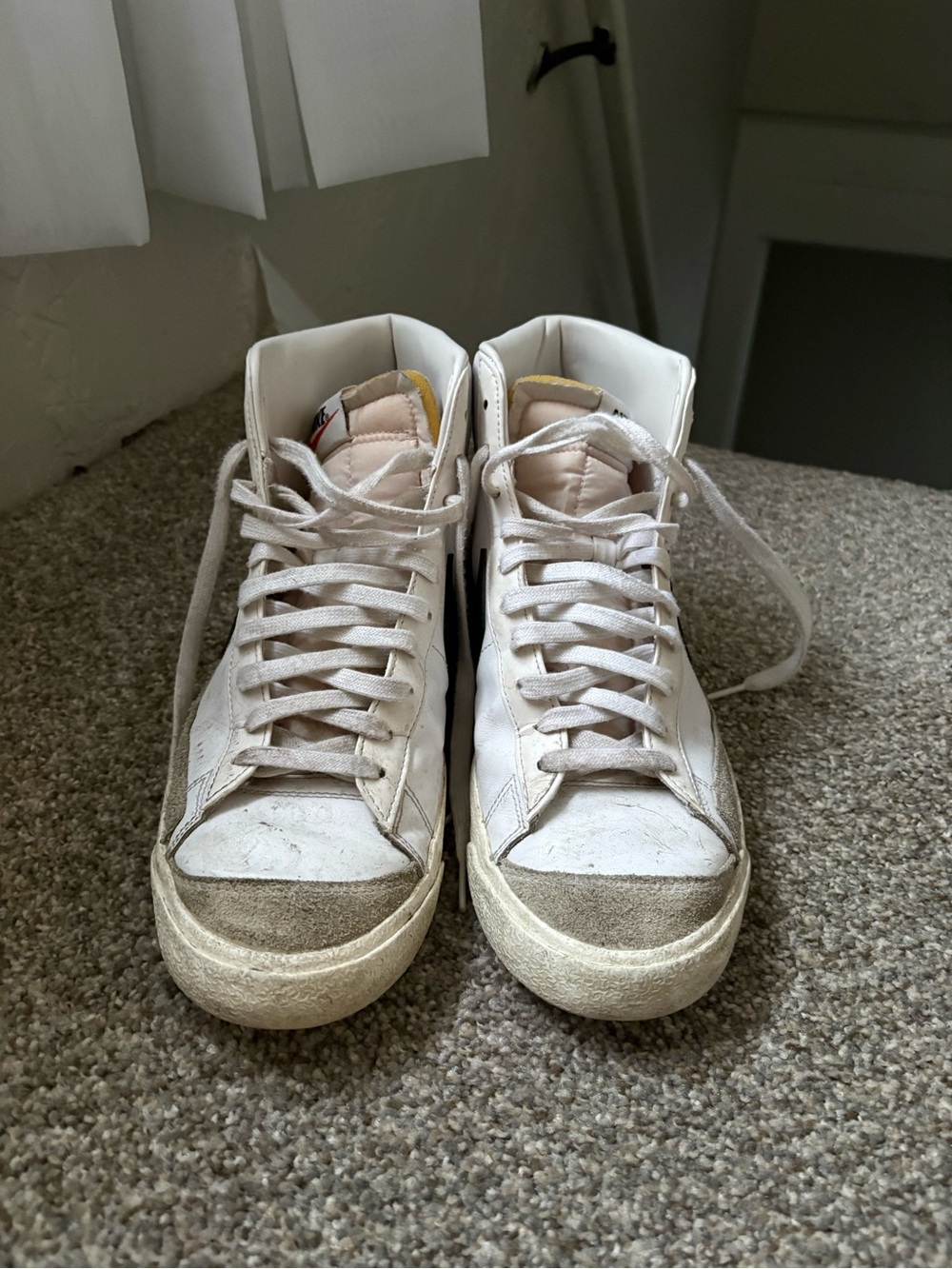 Nike Black and White Blazers Men’s